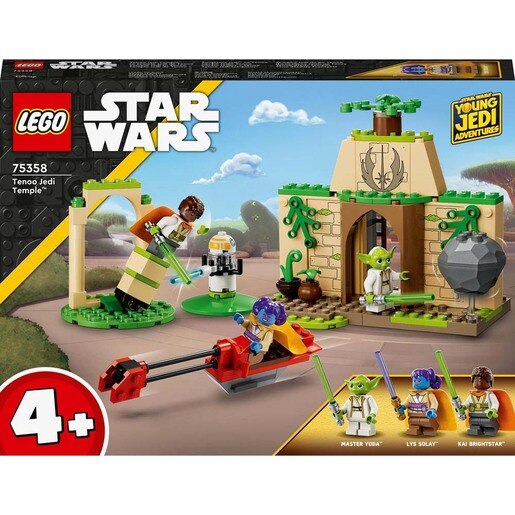 LEGO Star Wars: Tenoo Jedi Temple 75358, 4 ani+, 124 piese LEGO Star Wars: Tenoo Jedi Temple 75358, 4 ani+, 124 piese
