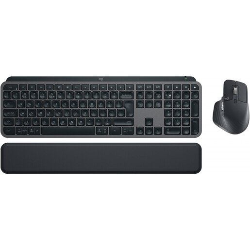 Kit tastatura si mouse Wireless LOGITECH MX KEYS S Combo, USB, Bluetooth, negru Kit tastatura si mouse Wireless LOGITECH MX KEYS S Combo, USB, Bluetooth, negru