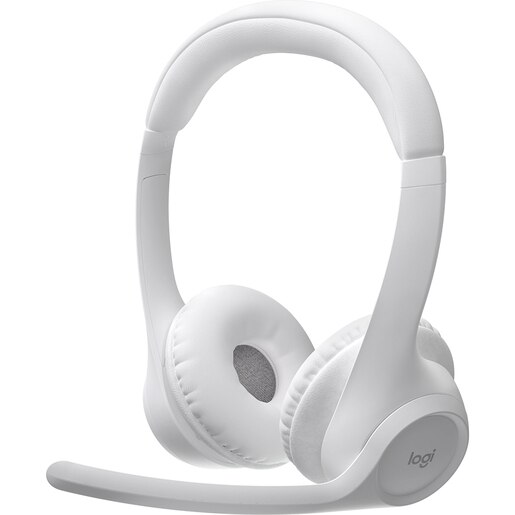 Casti PC Wireless LOGITECH Zone 300, Bluetooth, alb Casti PC Wireless LOGITECH Zone 300, Bluetooth, alb