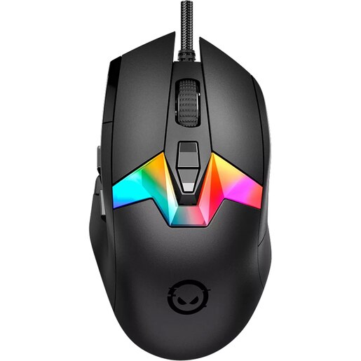 Mouse Gaming LORGAR MSP80, 26000 dpi, negru Mouse Gaming LORGAR MSP80, 26000 dpi, negru
