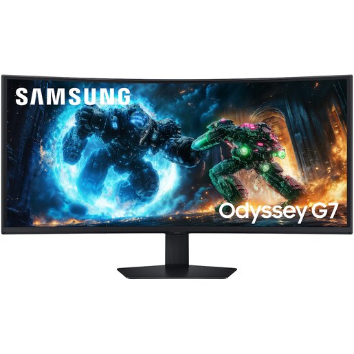 Monitor Gaming curbat LED VA SAMSUNG Odyssey G7 LS40FG750EUXEN, 40", WUHD, 180Hz, AMD FreeSync Premium Pro, negru Monitor Gaming curbat LED VA SAMSUNG Odyssey G7 LS40FG750EUXEN, 40", WUHD, 180Hz, AMD FreeSync Premium Pro, negru