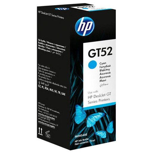 Cerneala originala HP GT52 (M0H54AE), cyan Cerneala originala HP GT52 (M0H54AE), cyan