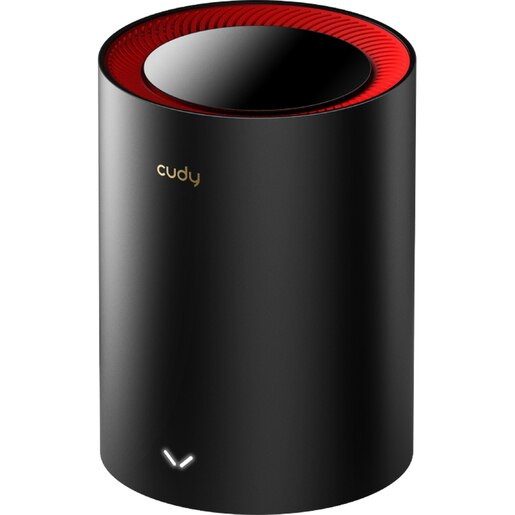 Sistem Wireless Mesh Gigabit CUDY M3000 V1 AX3000, Wi-Fi 6, Dual-Band 574 + 2402 Mbps, 1 buc, negru Sistem Wireless Mesh Gigabit CUDY M3000 V1 AX3000, Wi-Fi 6, Dual-Band 574 + 2402 Mbps, 1 buc, negru