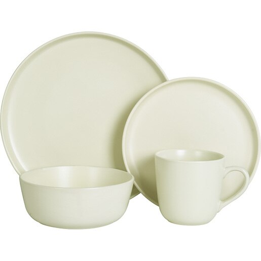 Set de masa MYRIA MC4039, 16 piese, ceramica, crem Set de masa MYRIA MC4039, 16 piese, ceramica, crem