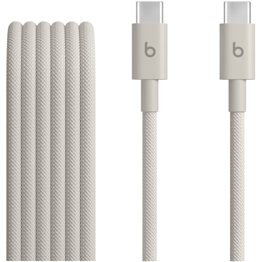 Cablu date BEATS MDGD4ZM/A, USB-C - USB-C, 1.5m, bej Cablu date BEATS MDGD4ZM/A, USB-C - USB-C, 1.5m, bej