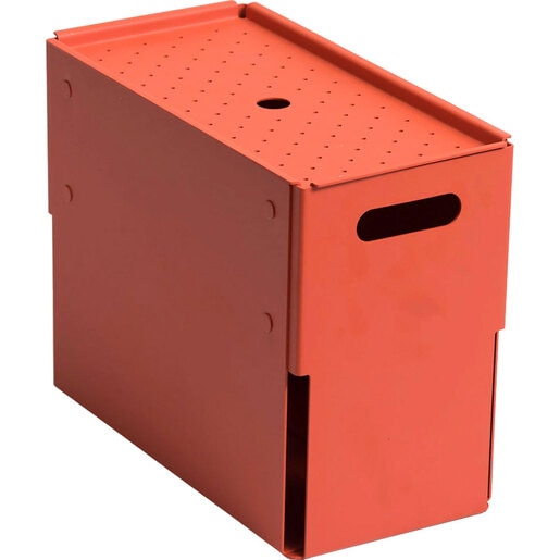 Cutie depozitare Euro Medium, 15 x 30 x 22.9 cm, rosu aprins Cutie depozitare Euro Medium, 15 x 30 x 22.9 cm, rosu aprins