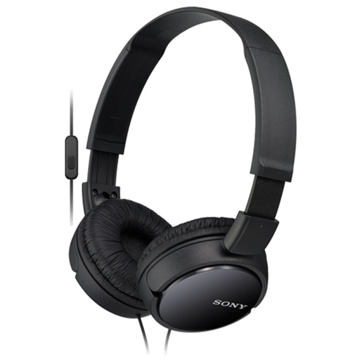 Casti SONY MDR-ZX110APB, Cu Fir, On-Ear, Microfon, negru Casti SONY MDR-ZX110APB, Cu Fir, On-Ear, Microfon, negru