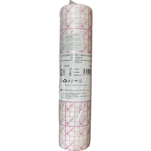 Banda adeziva suport elastic, 30 cm x 10 m, OCTACARE Banda adeziva suport elastic, 30 cm x 10 m, OCTACARE
