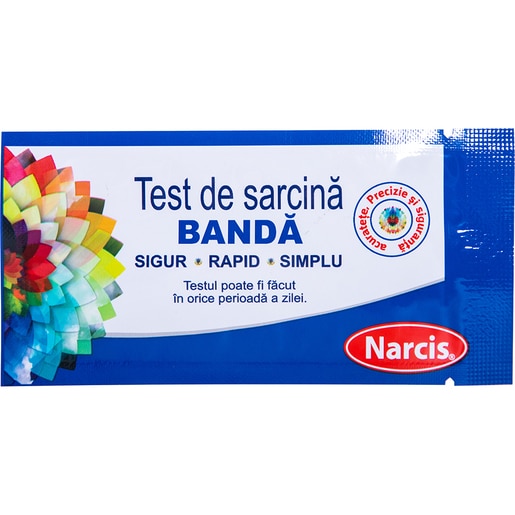 Test de sarcina banda NARCIS, 1 buc Test de sarcina banda NARCIS, 1 buc