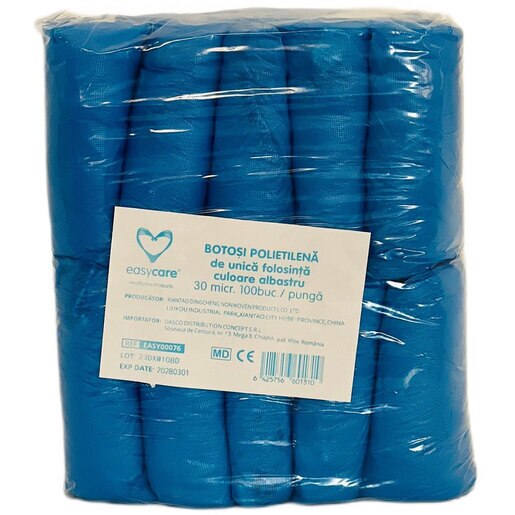 Botosi de unica folosinta EASYCARE, albastru, 100 buc Botosi de unica folosinta EASYCARE, albastru, 100 buc