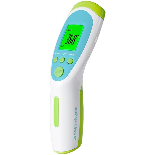 Termometru cu infrarosu EASYCARE EASY00112, albastru-verde Termometru cu infrarosu EASYCARE EASY00112, albastru-verde