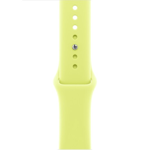 Bratara pentru APPLE Watch 46mm Neon Yellow Sport Band - M/L, MFGW4ZM/A Bratara pentru APPLE Watch 46mm Neon Yellow Sport Band - M/L, MFGW4ZM/A
