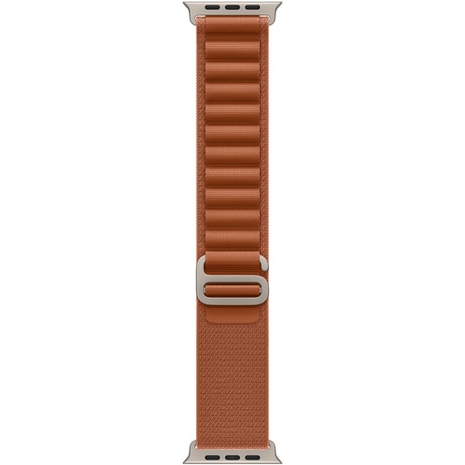 Bratara pentru APPLE Watch 49mm Terra Cotta Alpine Loop - Small - Natural Titanium Finish, MFTA4ZM/A Bratara pentru APPLE Watch 49mm Terra Cotta Alpine Loop - Small - Natural Titanium Finish, MFTA4ZM/A