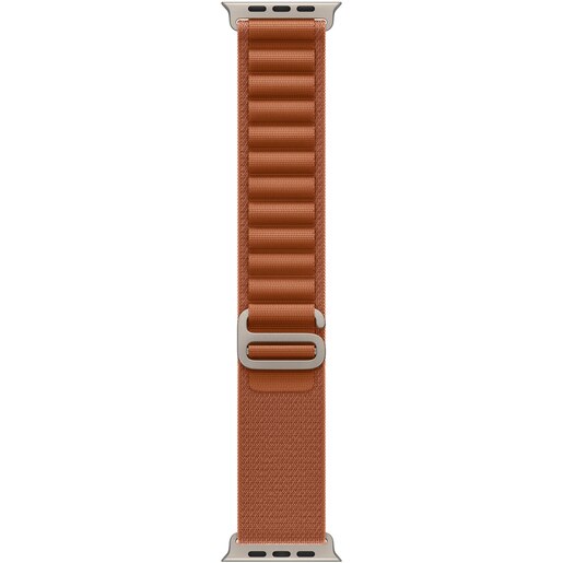 Bratara pentru APPLE Watch 49mm Terra Cotta Alpine Loop - Large - Natural Titanium Finish, MFTD4ZM/A Bratara pentru APPLE Watch 49mm Terra Cotta Alpine Loop - Large - Natural Titanium Finish, MFTD4ZM/A
