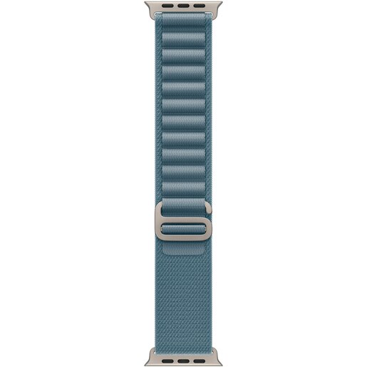 Bratara pentru APPLE Watch 49mm Light Blue Alpine Loop - Medium - Natural Titanium Finish, MFTJ4ZM/A Bratara pentru APPLE Watch 49mm Light Blue Alpine Loop - Medium - Natural Titanium Finish, MFTJ4ZM/A