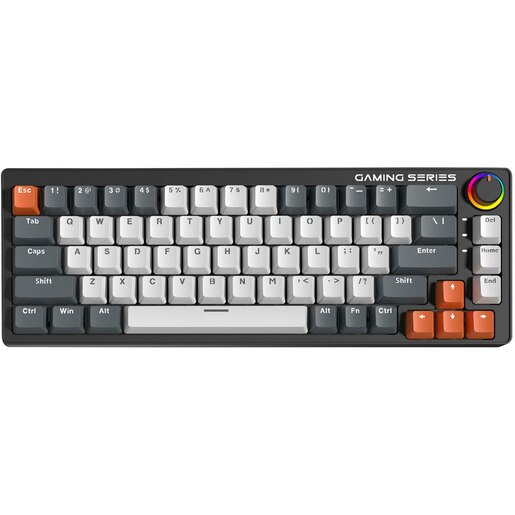 Tastatura Gaming Wireless mecanica MYRIA MG7530, Bluetooth, USB, Layout US, negru Tastatura Gaming Wireless mecanica MYRIA MG7530, Bluetooth, USB, Layout US, negru