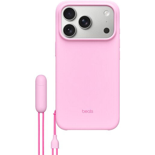 Husa telefon BEATS iPhone 17 Pro KickStand cu MagSafe - Pebble Pink, MGY84LL/A Husa telefon BEATS iPhone 17 Pro KickStand cu MagSafe - Pebble Pink, MGY84LL/A