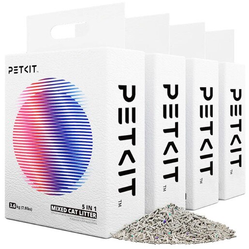 Nisip parfumat PETKIT 5 in 1, 4 x 3.6 kg Nisip parfumat PETKIT 5 in 1, 4 x 3.6 kg