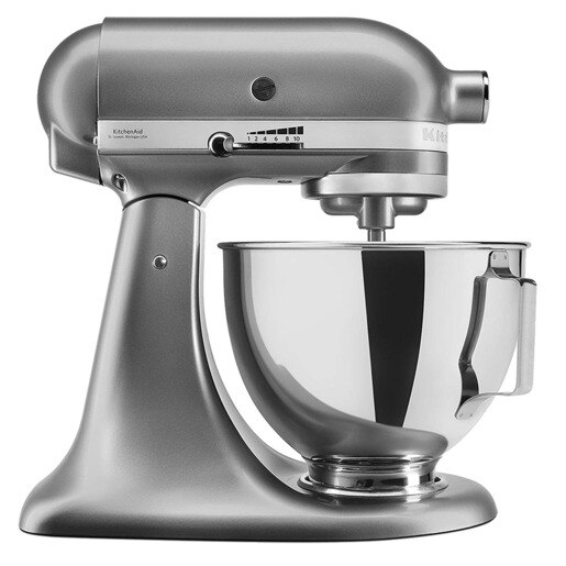 Mixer cu bol KITCHENAID Model 95 5KSM95PSECU, 4.3l, 275W, 10 trepte viteza, gri inchis Mixer cu bol KITCHENAID Model 95 5KSM95PSECU, 4.3l, 275W, 10 trepte viteza, gri inchis