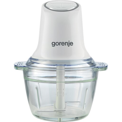 Mini tocator GORENJE S501GW, 1l, 500W, 1 treapta viteza, alb Mini tocator GORENJE S501GW, 1l, 500W, 1 treapta viteza, alb