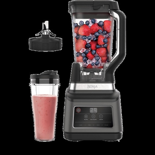 Blender NINJA BN750EU1, 2.1l, 1200W, 3 trepte viteza, argintiu inchis-negru Blender NINJA BN750EU1, 2.1l, 1200W, 3 trepte viteza, argintiu inchis-negru