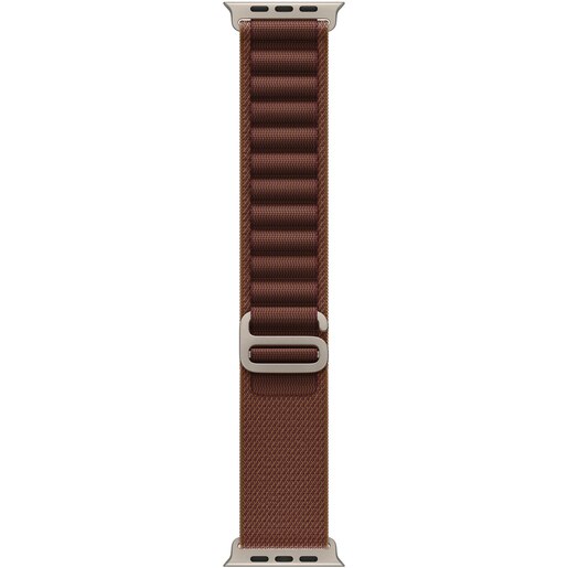 Bratara pentru APPLE Watch 49mm Burgundy Alpine Loop - Small - Natural Titanium Finish, MK7D4ZM/A Bratara pentru APPLE Watch 49mm Burgundy Alpine Loop - Small - Natural Titanium Finish, MK7D4ZM/A