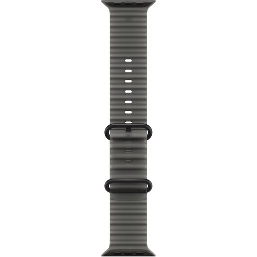 Bratara pentru APPLE Watch 49mm Translucent Black Ocean Band - Black Titanium Finish, MKAY4ZM/A Bratara pentru APPLE Watch 49mm Translucent Black Ocean Band - Black Titanium Finish, MKAY4ZM/A