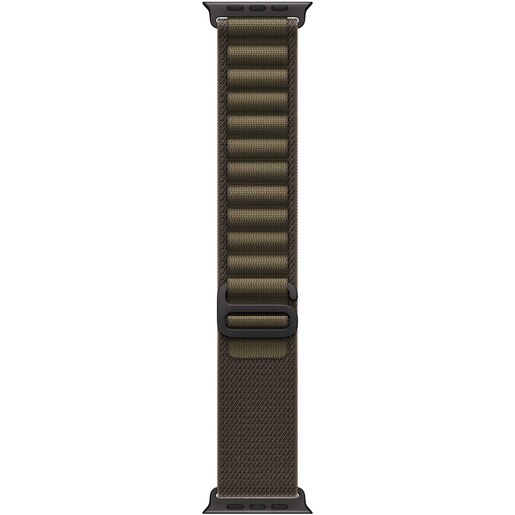 Bratara pentru APPLE Watch 49mm Dark Olive Alpine Loop - Large - Black Titanium Finish, MKDY4ZM/A Bratara pentru APPLE Watch 49mm Dark Olive Alpine Loop - Large - Black Titanium Finish, MKDY4ZM/A