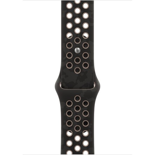 Bratara pentru APPLE Watch 46mm After Dark Black Nike Sport Band - S/M, MKTN4ZM/A Bratara pentru APPLE Watch 46mm After Dark Black Nike Sport Band - S/M, MKTN4ZM/A