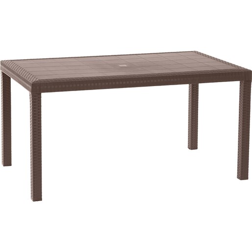 Masa terasa BICA Houston, plastic, 150 x 90 x 74 cm, maro Masa terasa BICA Houston, plastic, 150 x 90 x 74 cm, maro