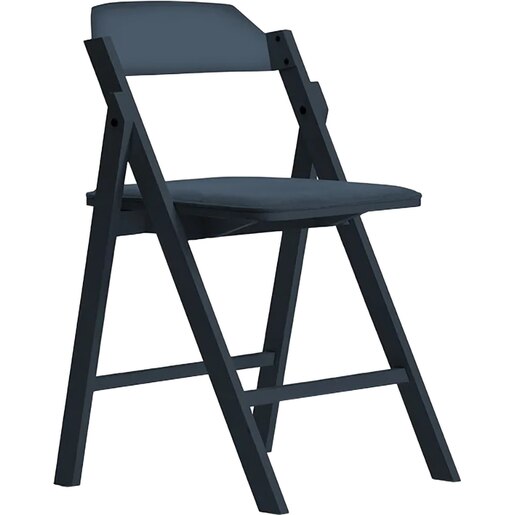 Scaun dining tapitat Pony, albastru inchis Scaun dining tapitat Pony, albastru inchis