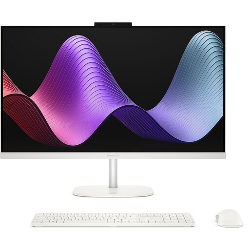 Sistem PC All in One HP OmniStudio AI 27-cz0001nq, Intel Core 5 320 pana la 4.6GHz, 27" Full HD, 16GB, SSD 1TB, Intel Graphics, Free DOS, alb Sistem PC All in One HP OmniStudio AI 27-cz0001nq, Intel Core 5 320 pana la 4.6GHz, 27" Full HD, 16GB, SSD 1TB, Intel Graphics, Free DOS, alb