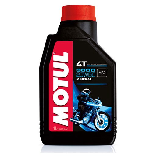 Ulei moto MOTUL 3000 MOT30004T20W501L 4T, 20W50, 1l Ulei moto MOTUL 3000 MOT30004T20W501L 4T, 20W50, 1l