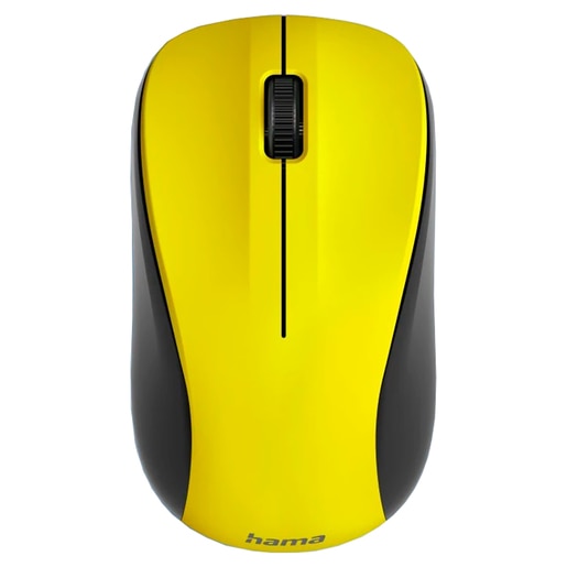 Mouse Wireless HAMA MW-300 V2, 1200 dpi, galben Mouse Wireless HAMA MW-300 V2, 1200 dpi, galben
