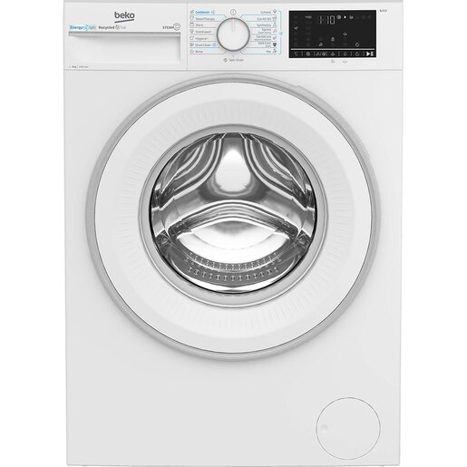 Masina de spalat rufe frontala BEKO B3WFU49415WW ES, EnergySpin, SteamCure, 9 kg, 1400rpm, Clasa A, alb Masina de spalat rufe frontala BEKO B3WFU49415WW ES, EnergySpin, SteamCure, 9 kg, 1400rpm, Clasa A, alb