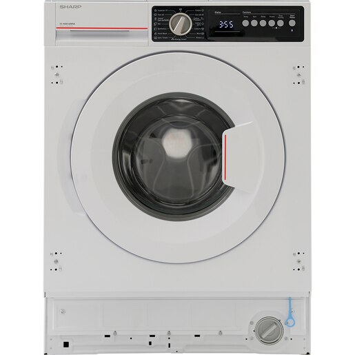 Masina de spalat rufe incorporabila SHARP ES-NIB814BWNA-EE, Steam+, AllergySmart, 8 kg, 1400rpm, Clasa A, alb Masina de spalat rufe incorporabila SHARP ES-NIB814BWNA-EE, Steam+, AllergySmart, 8 kg, 1400rpm, Clasa A, alb