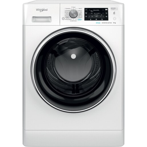 Masina de spalat rufe frontala WHIRLPOOL FFD 9489 BCV EE, Steam, 6th Sense, 9 kg, 1400rpm, Clasa A, alb Masina de spalat rufe frontala WHIRLPOOL FFD 9489 BCV EE, Steam, 6th Sense, 9 kg, 1400rpm, Clasa A, alb