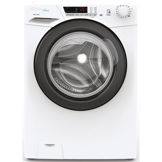 Masina de spalat rufe frontala CANDY HCU1282DWB4/1-S, 8 kg, 1200rpm, Clasa B, alb Masina de spalat rufe frontala CANDY HCU1282DWB4/1-S, 8 kg, 1200rpm, Clasa B, alb