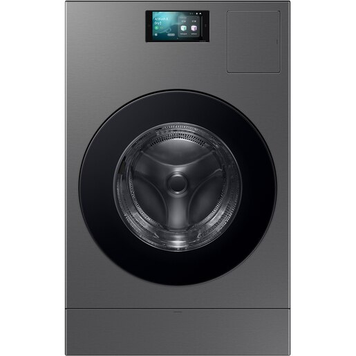 Masina de spalat rufe frontala cu uscator SAMSUNG WD18DB8995BZT2, AI EcoBubble, AI Energy, 18/11 kg, 1000rpm, Clasa A, negru Masina de spalat rufe frontala cu uscator SAMSUNG WD18DB8995BZT2, AI EcoBubble, AI Energy, 18/11 kg, 1000rpm, Clasa A, negru