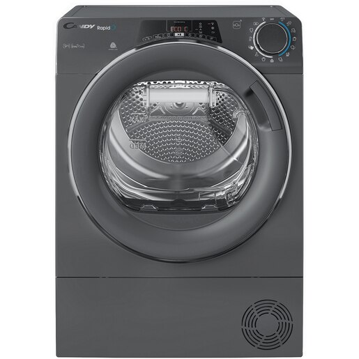 Uscator de rufe CANDY ROE H9A2TCERX-S, Pompa de caldura, 9 kg, 14 programe, Clasa E, Wi-Fi, antracit Uscator de rufe CANDY ROE H9A2TCERX-S, Pompa de caldura, 9 kg, 14 programe, Clasa E, Wi-Fi, antracit