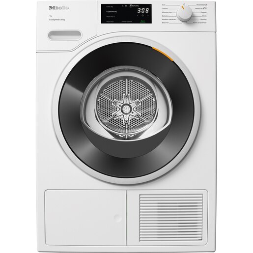 Uscator de rufe MIELE TWC 640 WP EcoSpeed, Pompa de caldura, 8 kg, 12 programe, Clasa C, Wi-Fi, alb Uscator de rufe MIELE TWC 640 WP EcoSpeed, Pompa de caldura, 8 kg, 12 programe, Clasa C, Wi-Fi, alb