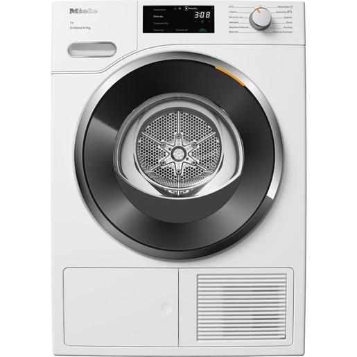 Uscator de rufe MIELE TWH 780 WP EcoSpeed, Pompa de caldura, 9 kg, 12 programe, Clasa C, Wi-Fi, alb Uscator de rufe MIELE TWH 780 WP EcoSpeed, Pompa de caldura, 9 kg, 12 programe, Clasa C, Wi-Fi, alb
