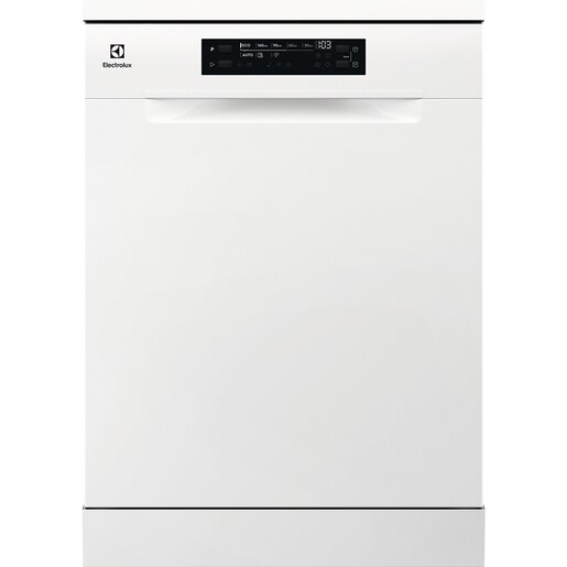Masina de spalat vase independenta ELECTROLUX ESM48310SW, 14 seturi, 8 programe, 60 cm, Clasa D, alb Masina de spalat vase independenta ELECTROLUX ESM48310SW, 14 seturi, 8 programe, 60 cm, Clasa D, alb