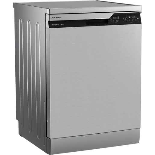 Masina de spalat vase independenta GRUNDIG GNFP4540XDW, CornerWash, 15 seturi, 6 programe, 60cm, Clasa D, inox Masina de spalat vase independenta GRUNDIG GNFP4540XDW, CornerWash, 15 seturi, 6 programe, 60cm, Clasa D, inox