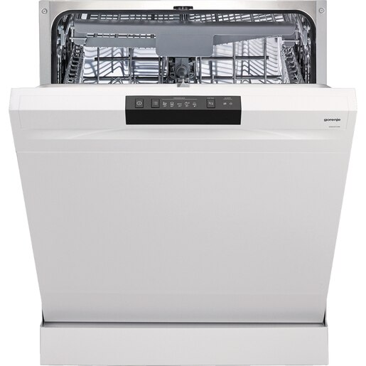 Masina de spalat vase independenta GORENJE GS620C10W, 14 seturi, 5 programe, 60 cm, Clasa C, alb Masina de spalat vase independenta GORENJE GS620C10W, 14 seturi, 5 programe, 60 cm, Clasa C, alb