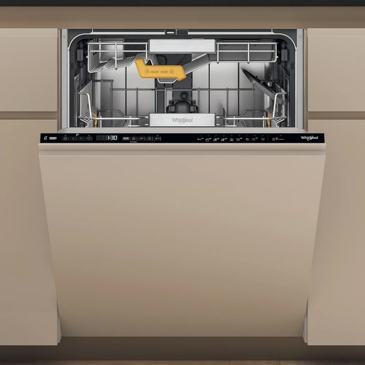 Masina de spalat vase incorporabila WHIRLPOOL W8I HP42 L, MaxiSpace, 6th Sense, 14 seturi, 10 programe, 60 cm, Clasa C, panou comanda negru Masina de spalat vase incorporabila WHIRLPOOL W8I HP42 L, MaxiSpace, 6th Sense, 14 seturi, 10 programe, 60 cm, Clasa C, panou comanda negru