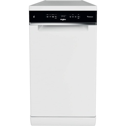 Masina de spalat vase independenta WHIRLPOOL WSFO 3B23 P, 6th Sense, 10 seturi, 7 programe, 45 cm, Clasa E, alb Masina de spalat vase independenta WHIRLPOOL WSFO 3B23 P, 6th Sense, 10 seturi, 7 programe, 45 cm, Clasa E, alb