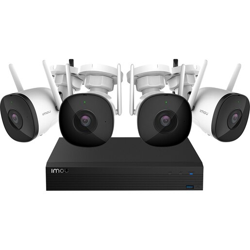Kit de supraveghere video IMOU Bullet 2C, 4 camere, Full HD, Wi-Fi, 4 canale, alb Kit de supraveghere video IMOU Bullet 2C, 4 camere, Full HD, Wi-Fi, 4 canale, alb