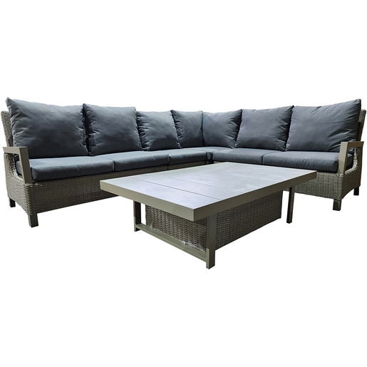 Set mobilier gradina MYRIA Manchester, 5 piese, maro Set mobilier gradina MYRIA Manchester, 5 piese, maro