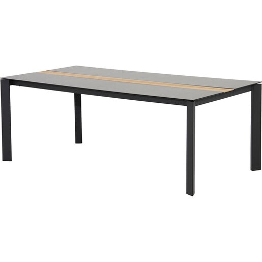 Masa terasa MYRIA Aimar, aluminiu, 200 x 100 x 74.5 cm, gri inchis Masa terasa MYRIA Aimar, aluminiu, 200 x 100 x 74.5 cm, gri inchis